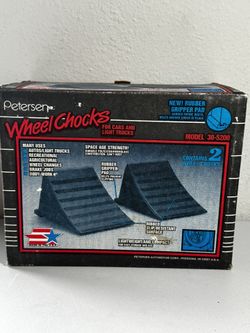🚗 Petersen Wheel Chocks – Quick Sale (Set of 2)