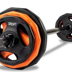 Pump Set / Fitness Cardio Weight Lifting Set With Plates And Barbell