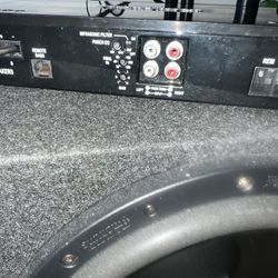 beast amp and subwoofer