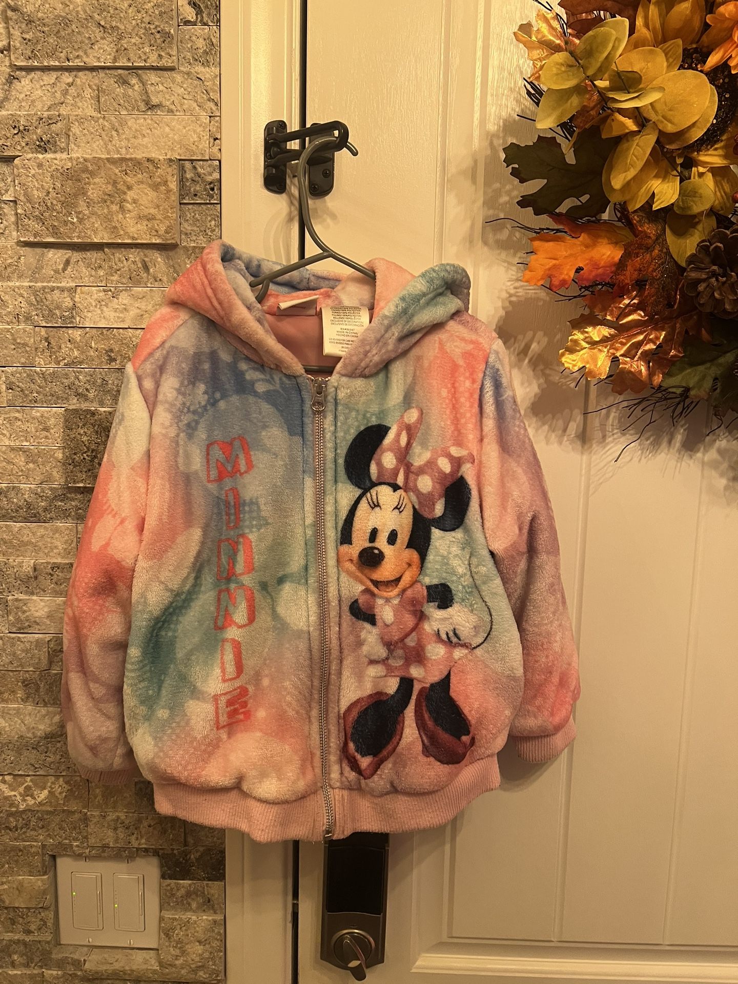 Disney MINNIE MOUSE girls Jacket Size 5