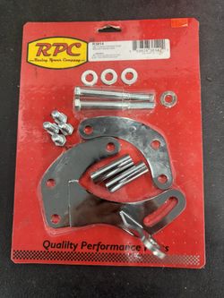 Small Block Chevy Power Steering Bracket Chrome
