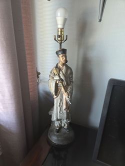 Vintage Asian lamp