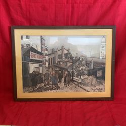 La Madison Bernot. 1924, By Maurice Utrillo