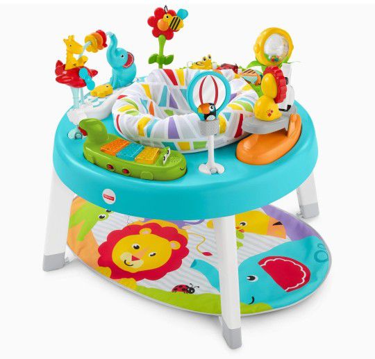 New In Box - Fisher-Price 3-in-1 Sit-to-Stand Activity Center, Baby to Toddler Convertible Play Center