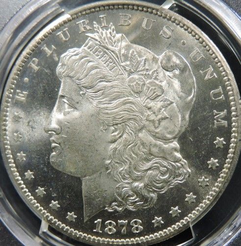 1878-CC MORGAN SILVER DOLLAR RARE SUPERB GEM