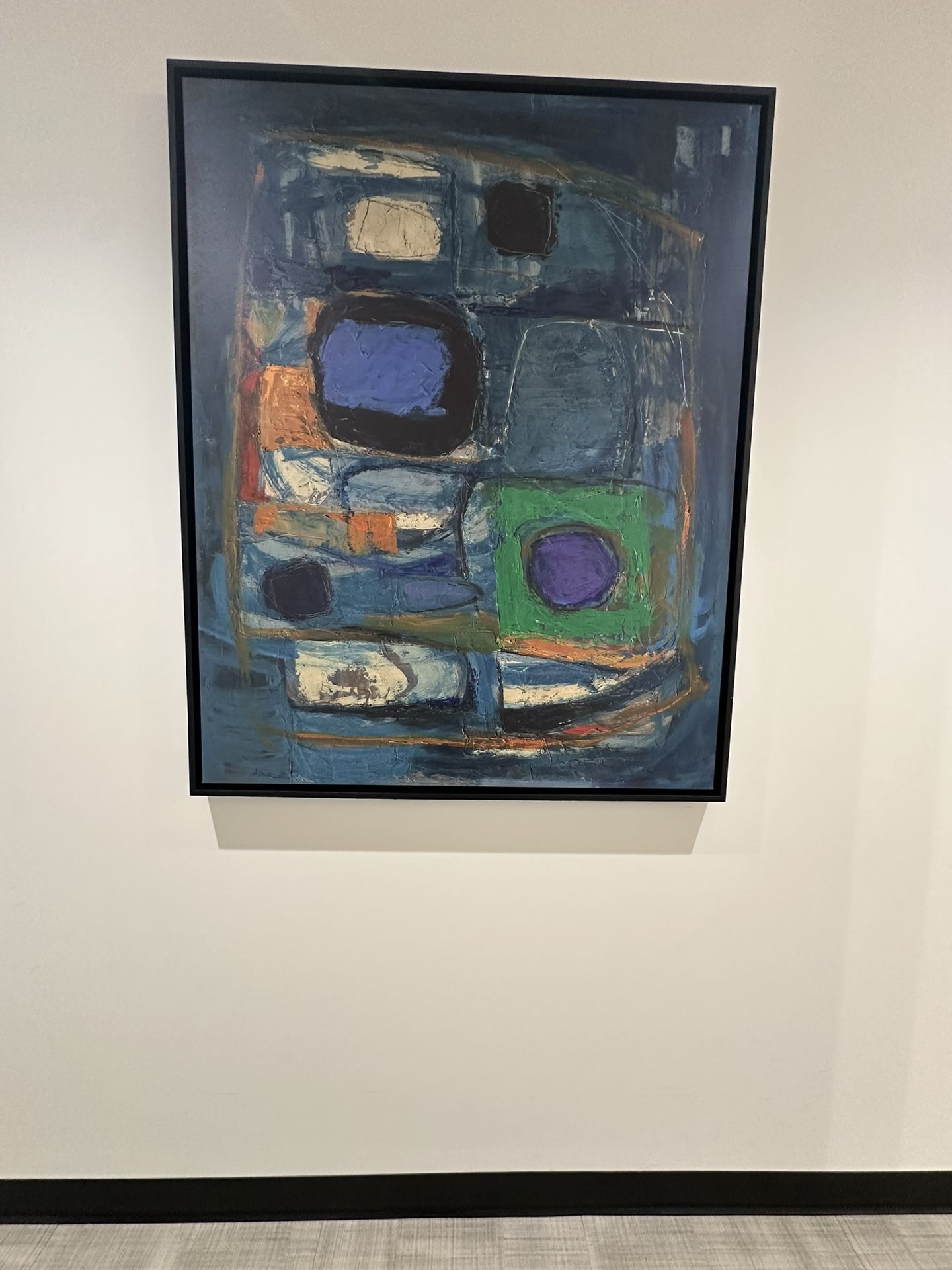 Night Life Framed canvas -James Kerr