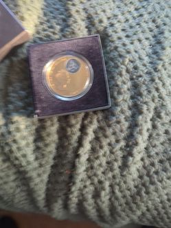 Gold-Tone Commemorative Coin in Display Box
