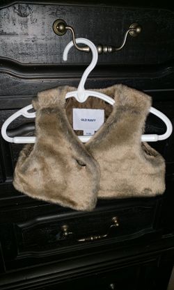 Cute baby girl vest