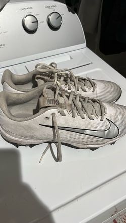 Nike football Cleats White/Gray