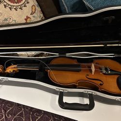 Violin, Bow & Case, Made In Germany