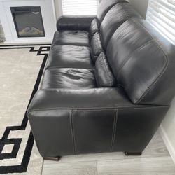 Genuine Leather Sofa
