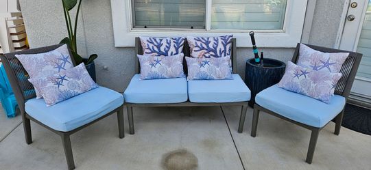 3 Piece Patio Conversation Set