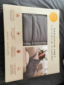 Weighted Blanket, 12 lb and 8 lb