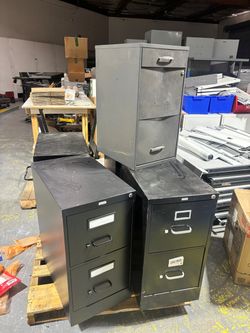 Used filing cabinets