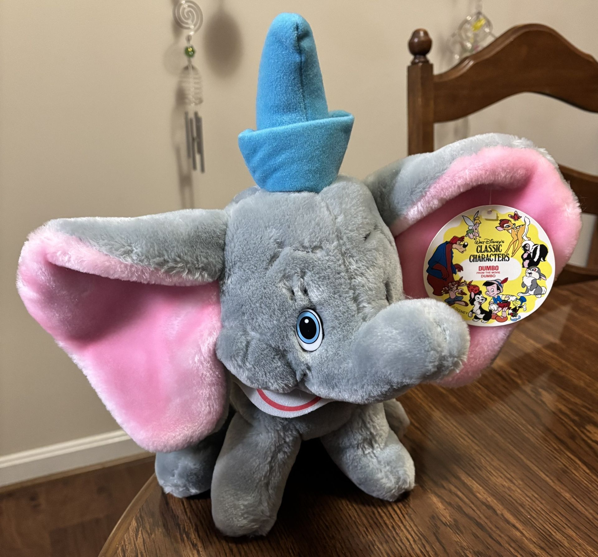 Disney Classic Friends Plush Dumbo Sears Roebuck and Company Vintage