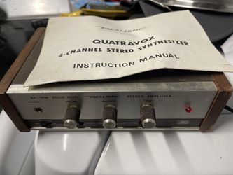 Realistic Quatravox 4 Channel Synthesizer