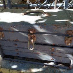 Large Metal Tool Box