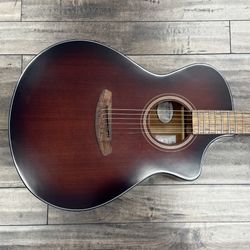 Breedlove Organic Collection Wildwood Satin Whiskey Burst CE Acoustic Electric Guitar 