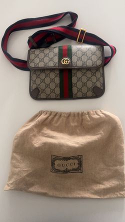 Gucci Ophidia GG Supreme Web Belt Bag