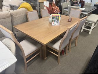 Solid wood dining set! ✅❤️😍