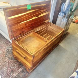 Vintage Cedar Chest 