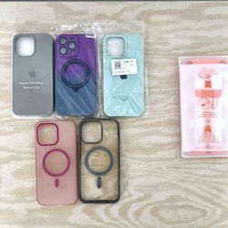 iPhone 15 Pro Max Cases (ALL for $20) w/ screen protector (OBO)