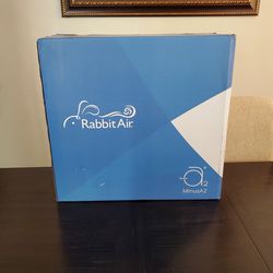 BRAND NEW NEVER BE OPEN!RabbitAir MinusA2 Ultra Quiet HEPA Air Purifier - Stylish, Efficient and Energy Star (SPA-700A, White, Germ Defense)

