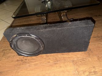 Sony sub 12 (single cab)