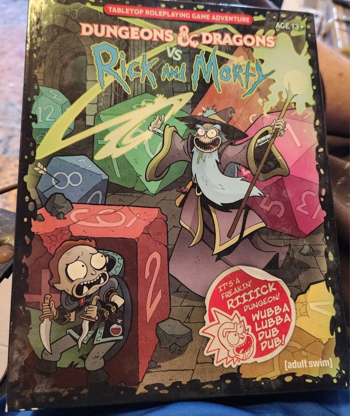 Dungeons &Dragons Rick And Morty
