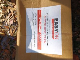 stainless steel gutter protection