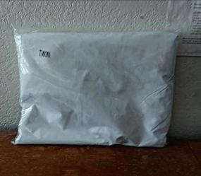Plastic mattress cover