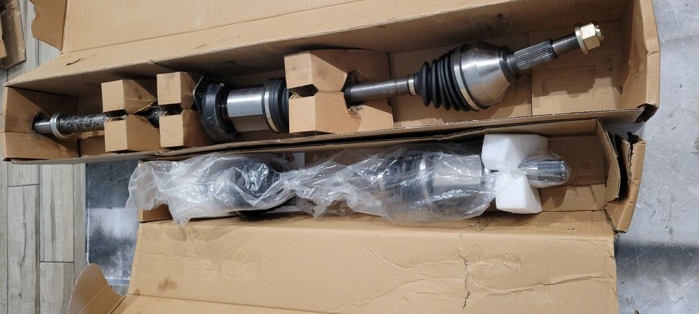 Front CV Axle Shaft Assembly Set 2009-2014 Ford Flex 2008-2014 Taurus 2008-2009 Taurus X Lincoln MKS 2010-2013 MKT