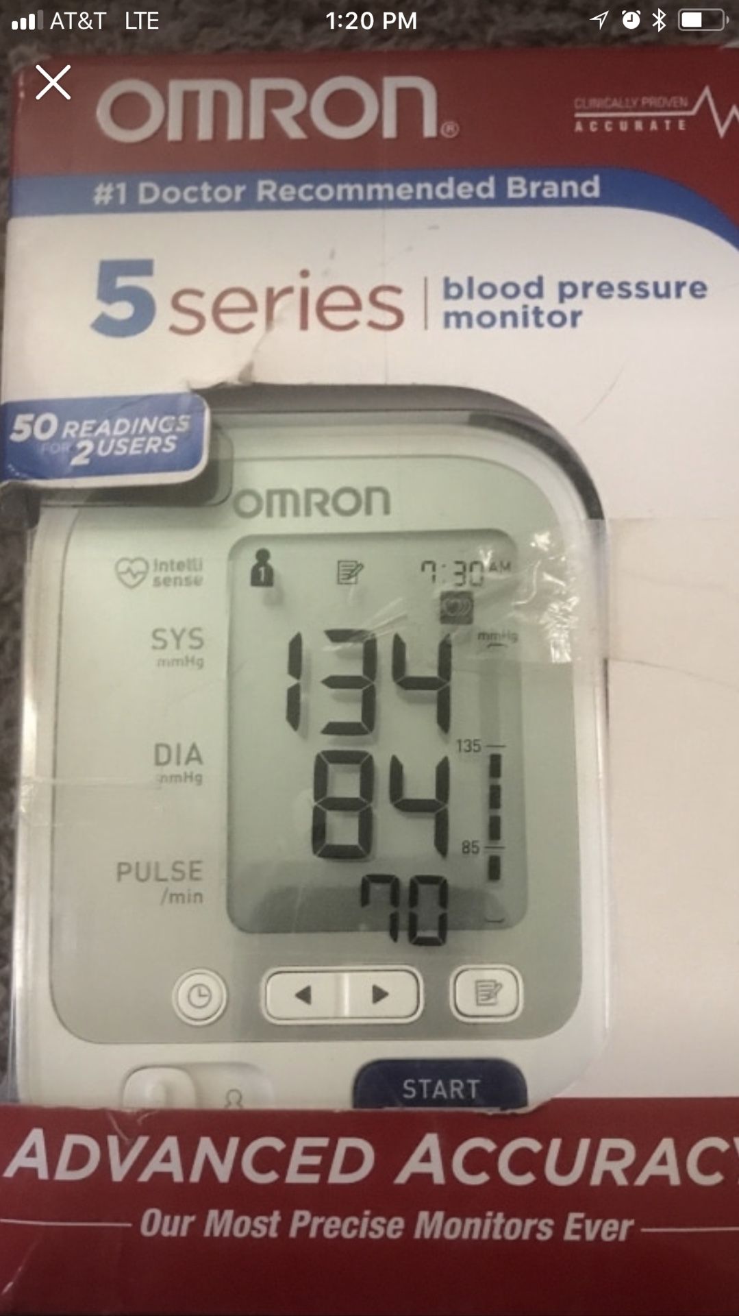 Brand new blood pressure machine