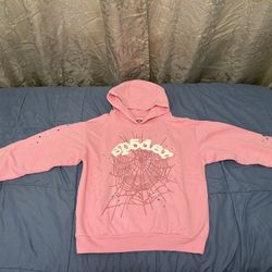 Sp5der OG Web Hoodie ‘Pink’