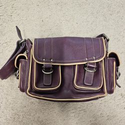 Marc Jacobs Purple Purse Handbag 