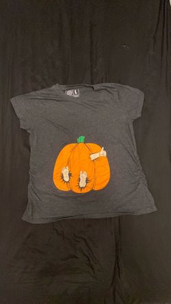 Pregnancy Pumpkin shirt large