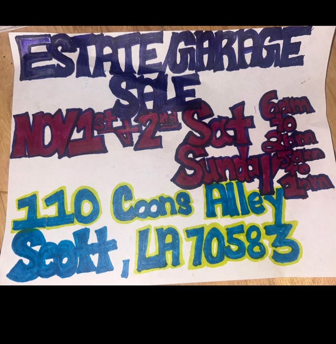 Estate/ Garage Sale