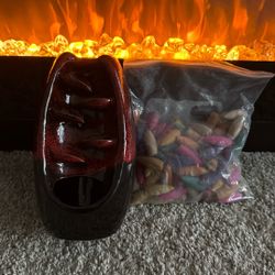 Incense Burner With Plenty Of Incense