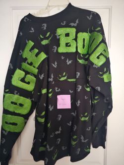 Disney spirit jerseys halloween/ villians nwt size large