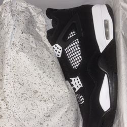 Jordan 4 Retro White Thunder 