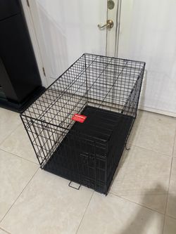 Dog crate pet cage kennel 36” long 22” wide 24” tall