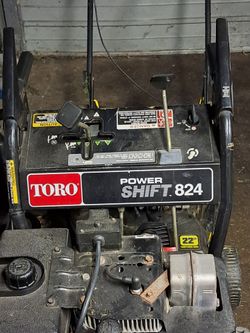 Toro power shift 824