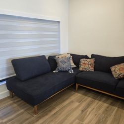 Jolene Sofa With Chaise Lounge