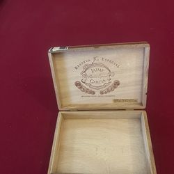 Empty Cigar Box