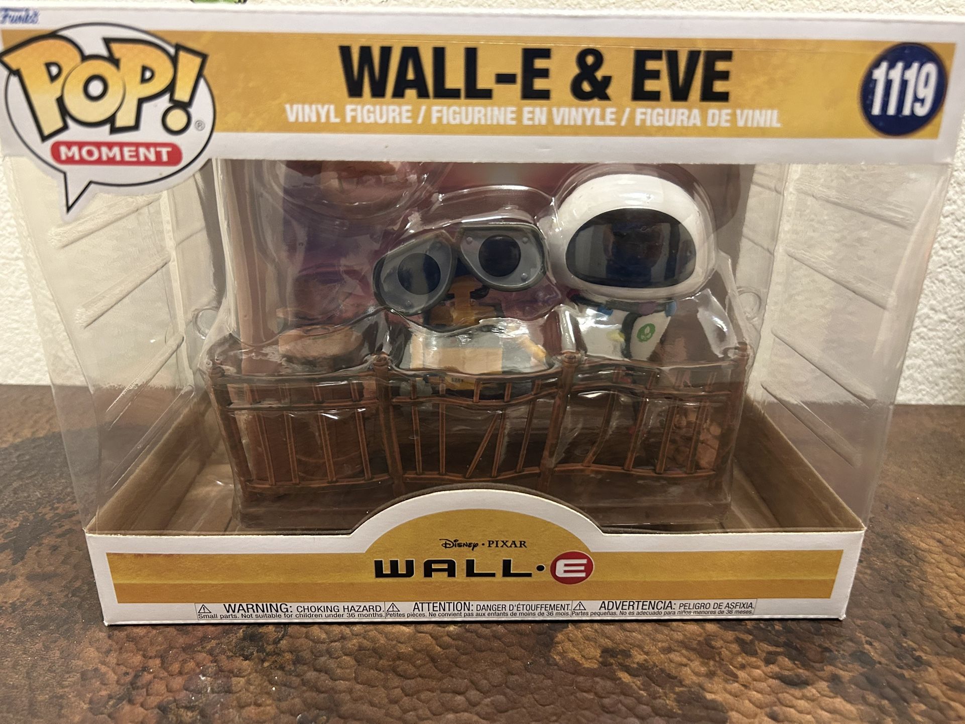 Walle And Eve Funko Pop Large