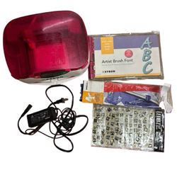 Xyron Personal Cutting System + Font Book and Trimmer
