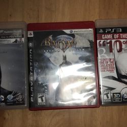 PS3 Batman Game Bundle 