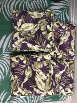 Outdoor cushions