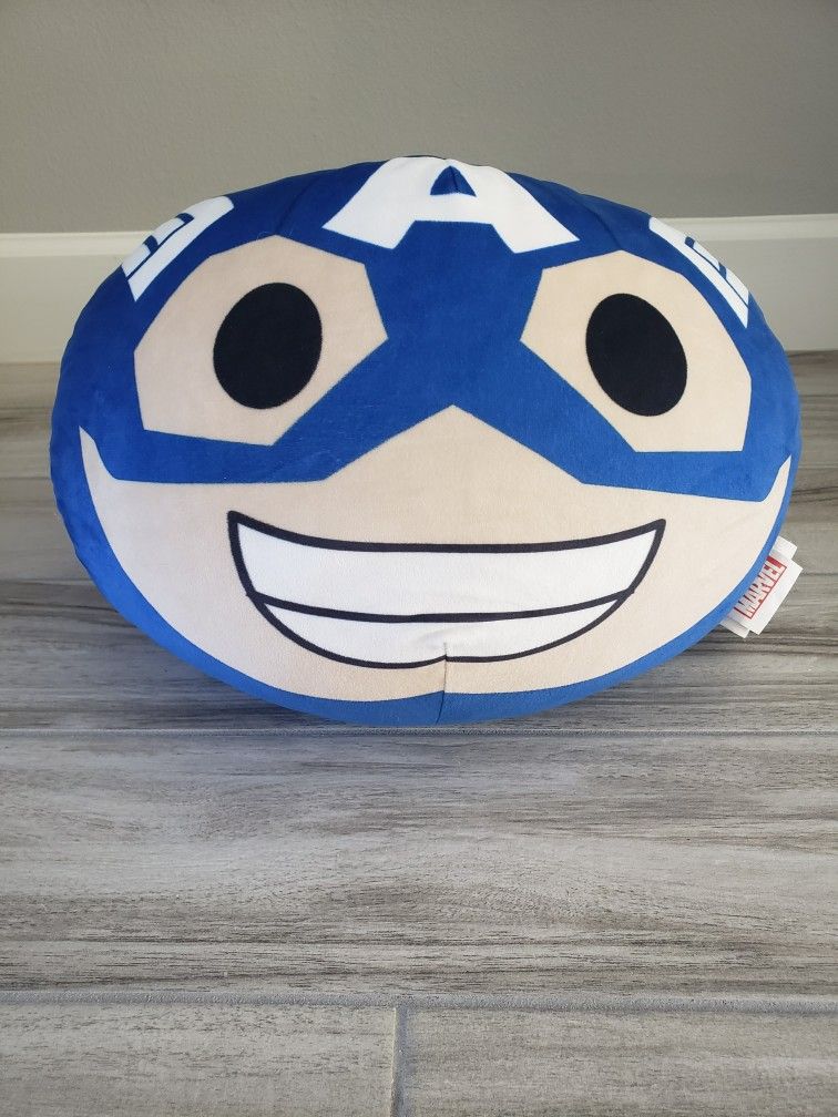 Marvel Captain America Emoji Super Squishy Pillow