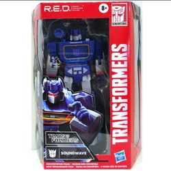 Transformers R.E.D. Series G1 Soundwave Action Figure